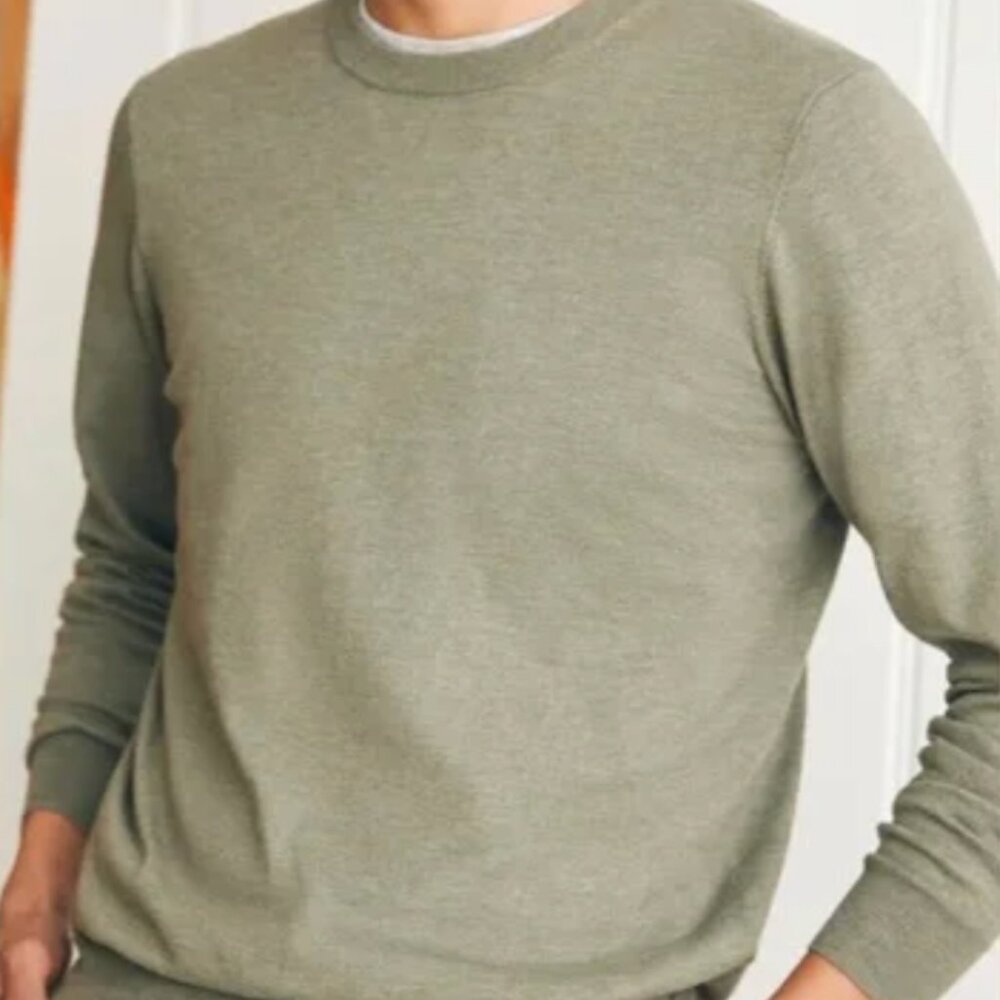 EUC Faherty Movement Sweater - Large/Sage